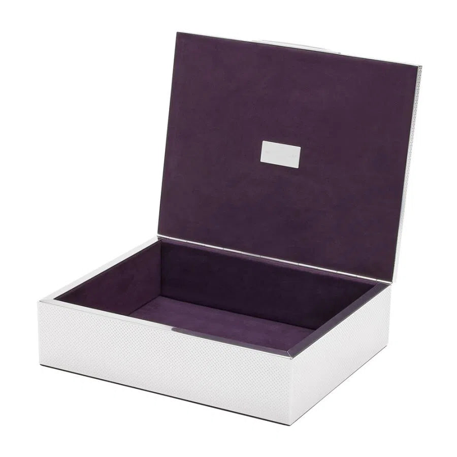 Jewelry and Heirloom Watch Box - Silver-1-Le Remontoir