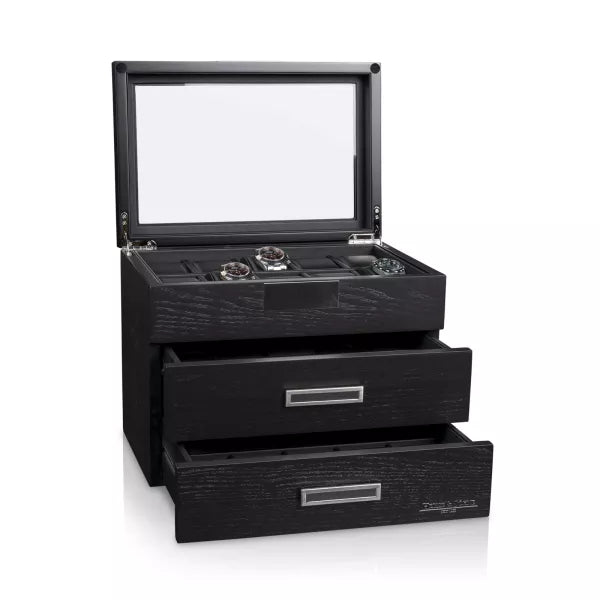 Monteray Black Watch Box for 30 Watches-1-Le Remontoir