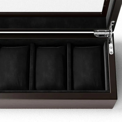 Watch Box - Classic Ebony-4-Le Remontoir