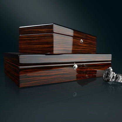 Crystal 5-Watch Box - Brown-4-Le Remontoir