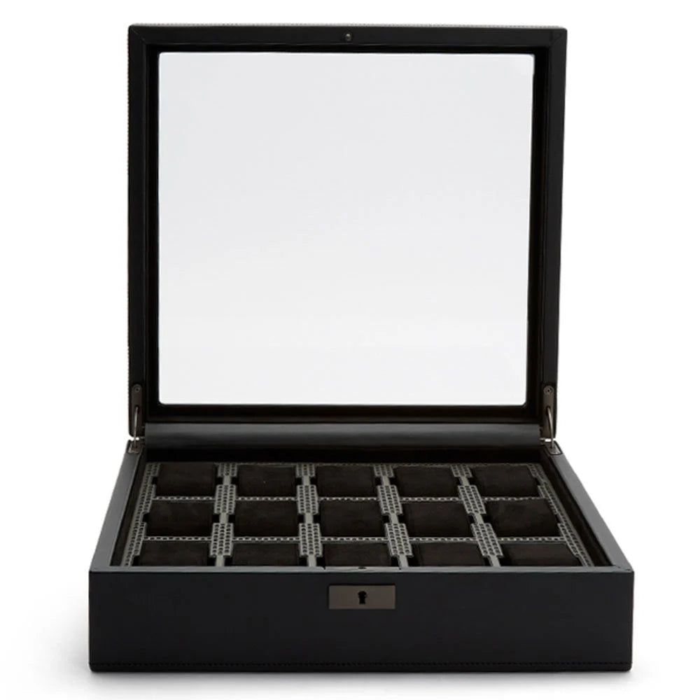 Axis 15-Watch Powder-Coated Watch Box-1-Le Remontoir