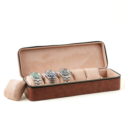Watch Case - Classic Brown-1-Le Remontoir