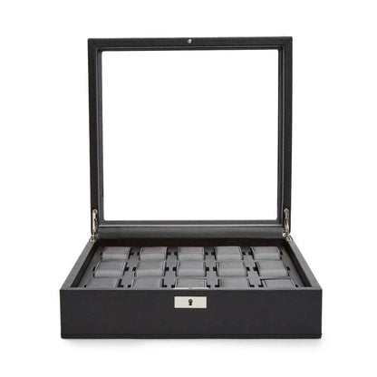 Watch Box for 15 Watches - Black-1-Le Remontoir