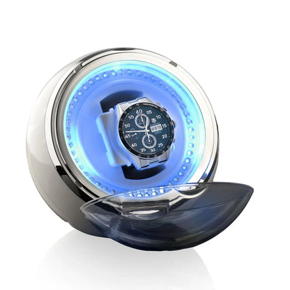 Globe Shine White Watch Winder-2-Le Remontoir