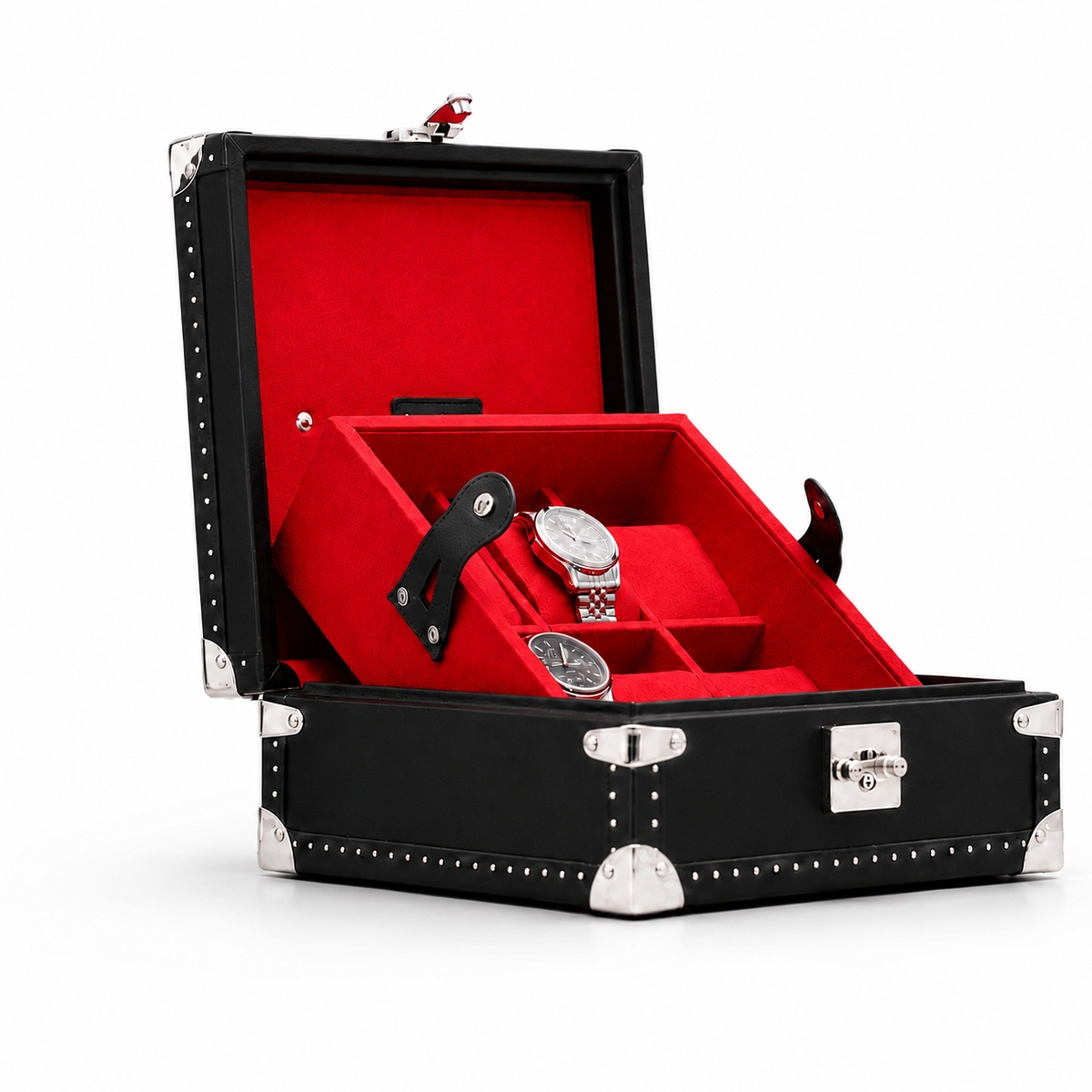 Watch Box · 6 Watches · Hexa Carmine