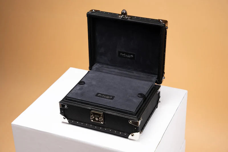 Watch Box – Saffiano Black 6 Slots-5-Le Remontoir