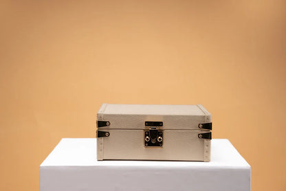 Watch Box – Togo Light Cream 6 Slots-2-Le Remontoir