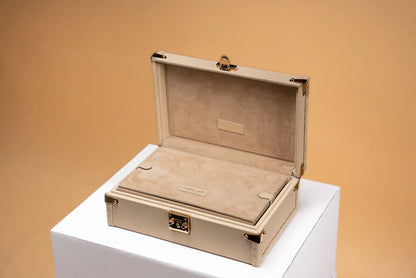 Watch Box – Togo Light Cream 8 Slots-4-Le Remontoir