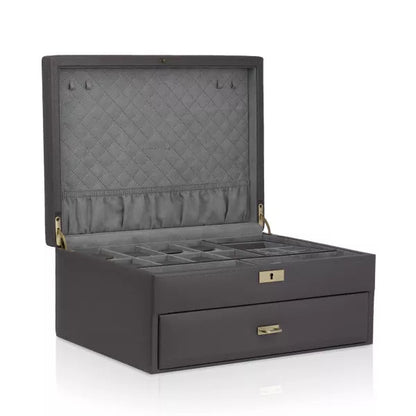 Watch Box - Jumbo Dynasty 20-Watch Grey-1-Le Remontoir