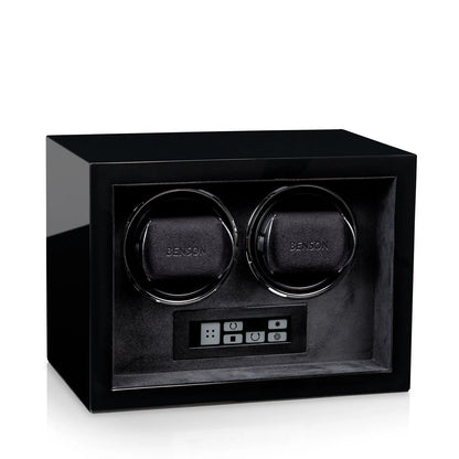 Remontoir Montre Compact Double Noir 2