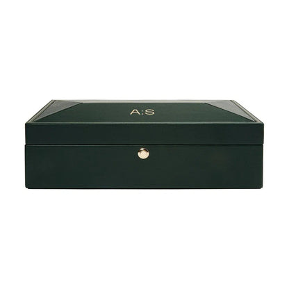 Analog/Shift Vintage Collection 10-Watch Green Watch Box-2-Le Remontoir