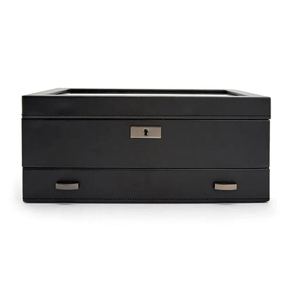 Axis 10-Watch Powder-Coated Watch Box with Drawer-2-Le Remontoir