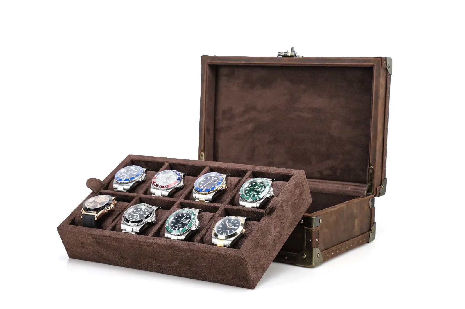 Watch Box - Octette Treasure Chest-2-Le Remontoir