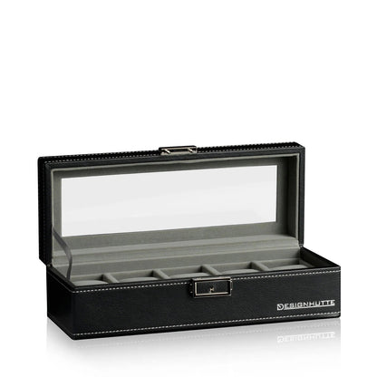 Boite a Montre Houston 5 Montres Noir 3