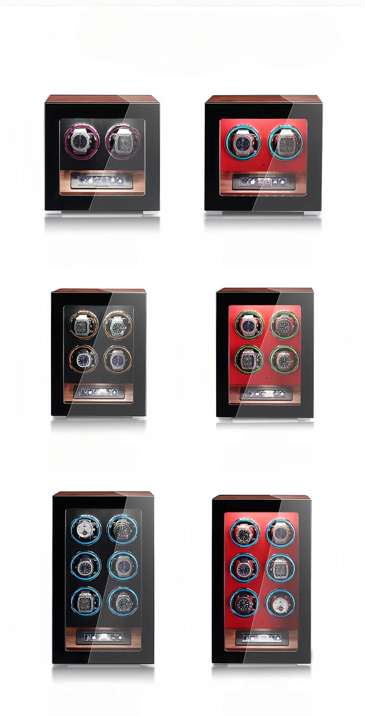 Brown 6-Watch Winder-6-Le Remontoir
