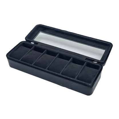 Classic Navy Blue Watch Box-2-Le Remontoir