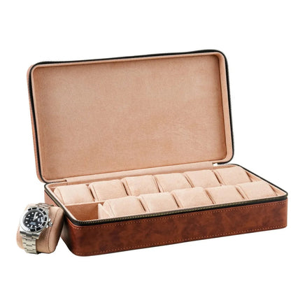 Watch Box - Spacious Brown Case-4-Le Remontoir