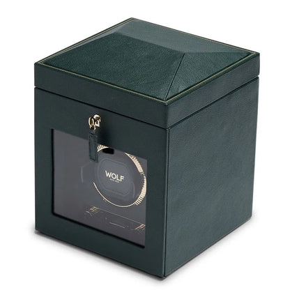 Remontoir Montre British Racing 1 Montre Vert avec rangement 2