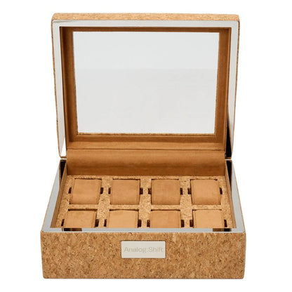 Analog/Shift 1976 Collection Watch Box - 8-Watch Cork-Effect-2-Le Remontoir
