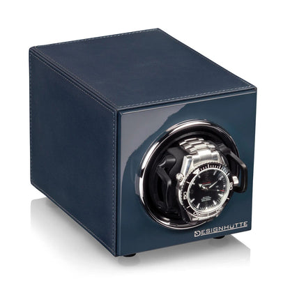 Remontoir Montre Manhattan Bleu Bleu