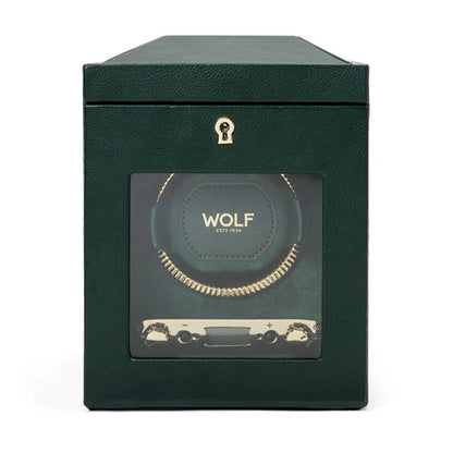 British Racing Green Single Watch Winder-2-Le Remontoir