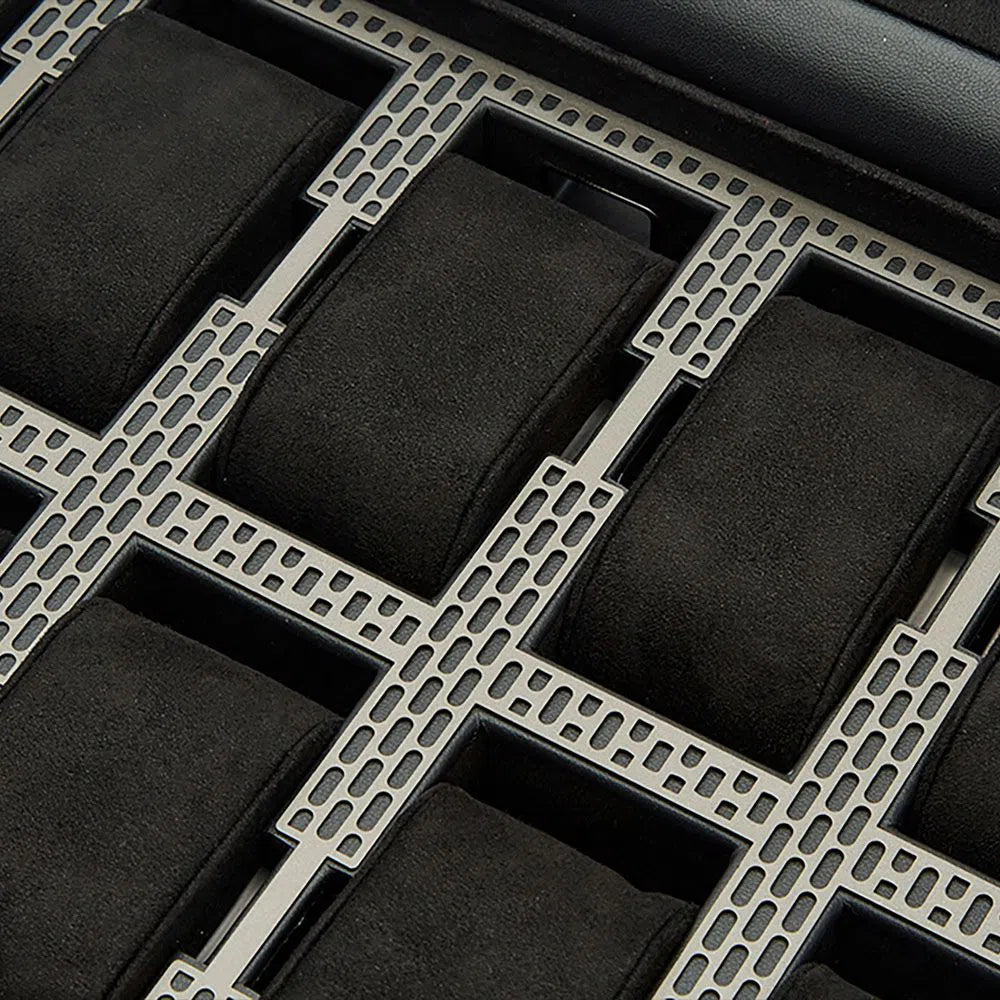 Axis 10-Watch Powder-Coated Watch Box with Drawer-4-Le Remontoir