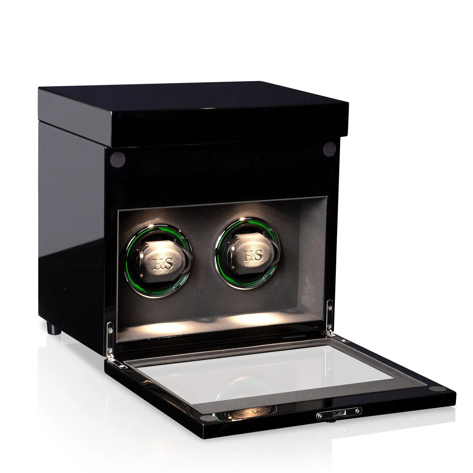 Denver 2 Watch Winder – Black-1-Le Remontoir