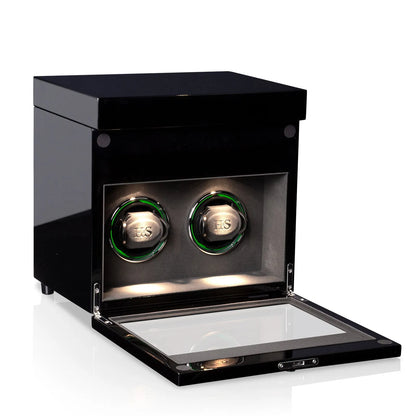 Denver 2 Watch Winder – Black-1-Le Remontoir