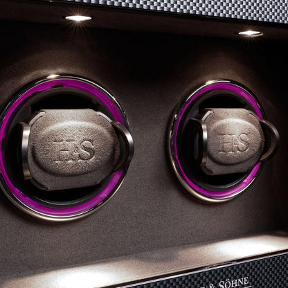 Denver 2 Watch Winder – Carbon-7-Le Remontoir