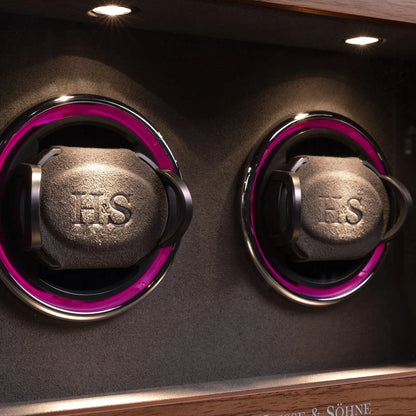 Denver 2 Watch Winder – Walnut-8-Le Remontoir