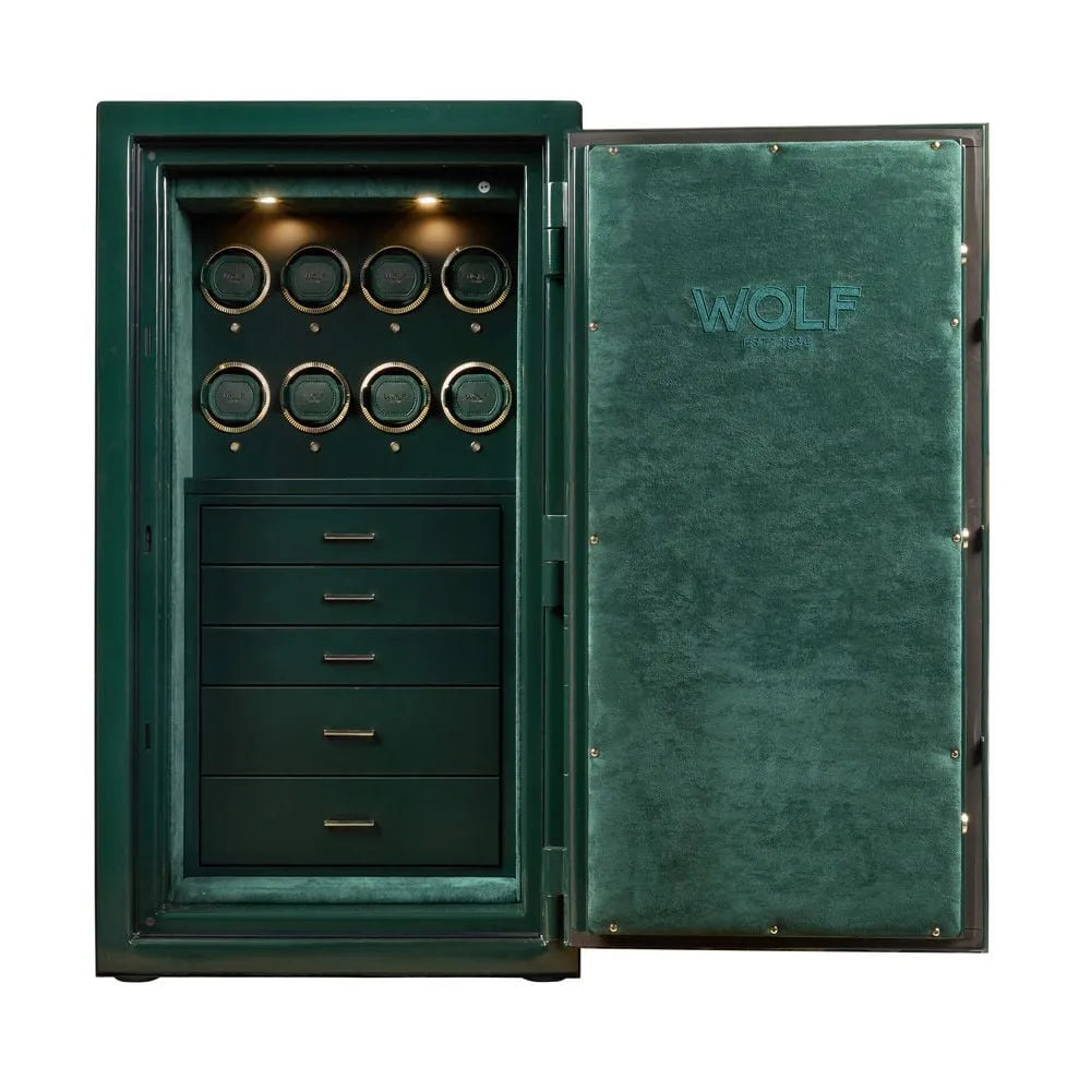 Watch Winder - Wolf1834 Atlas Safe 8 Green