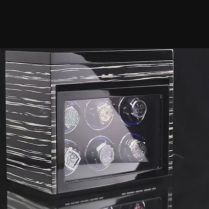 Watch Winder - Hexa Zebra