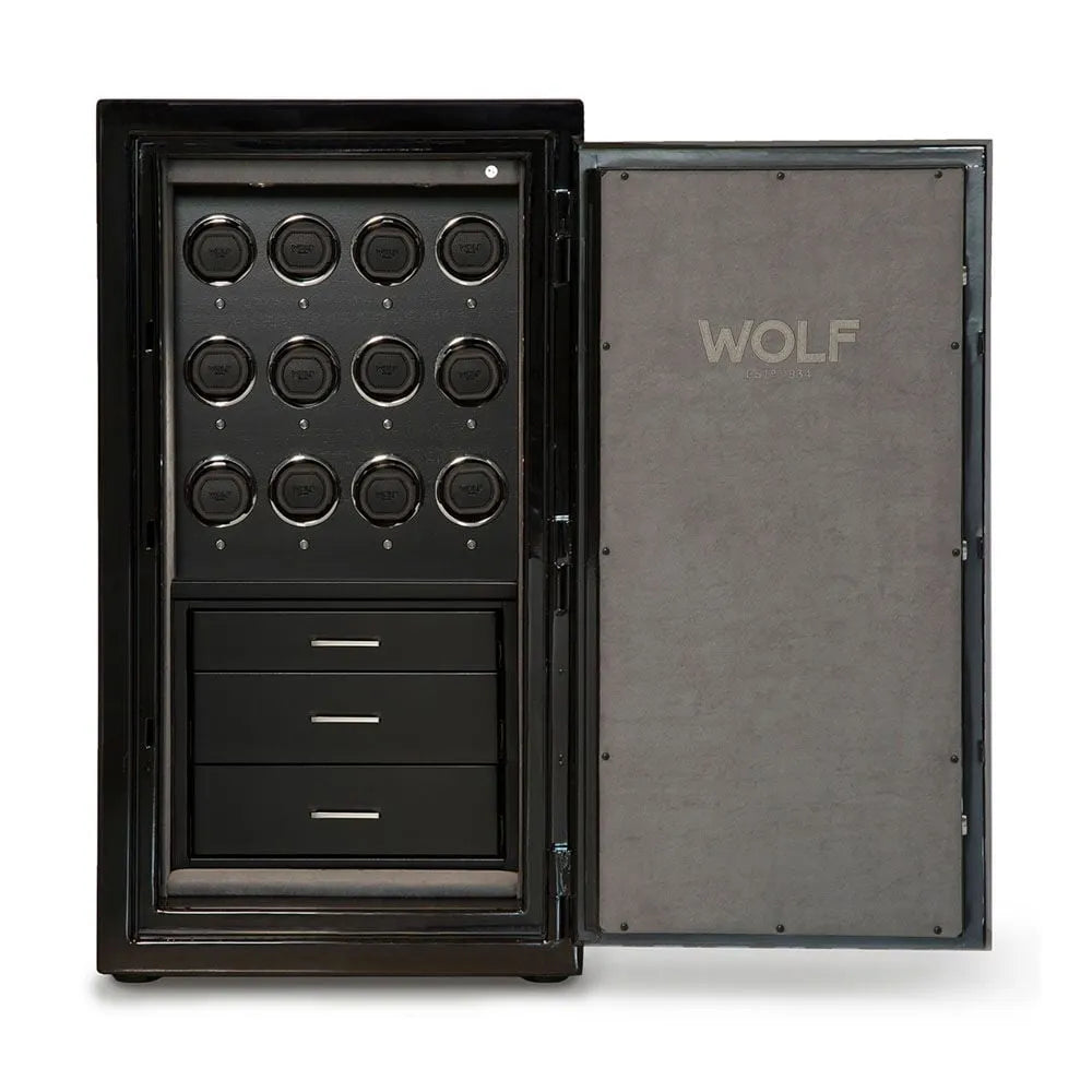 Watch Winder - Wolf1834 Atlas 12 Safe Grey