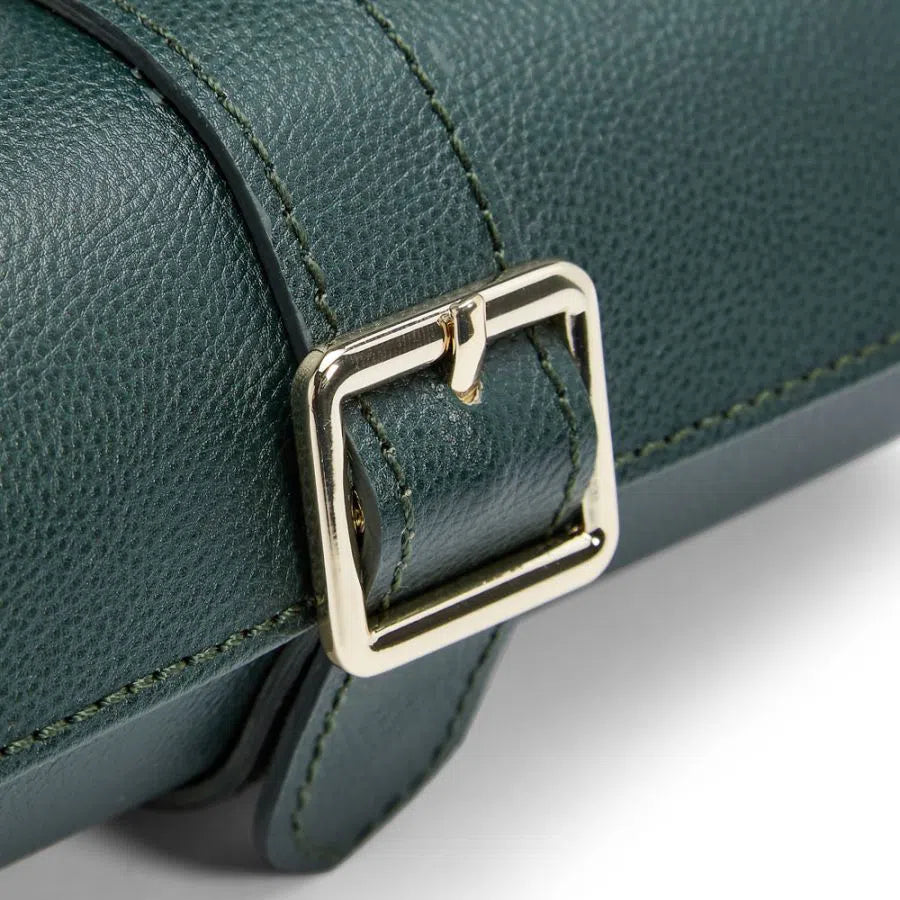 British Racing Triple Watch Case – Green-4-Le Remontoir