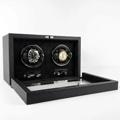 Cube Divan Watch Winder · 2 Watches · Onyx Black