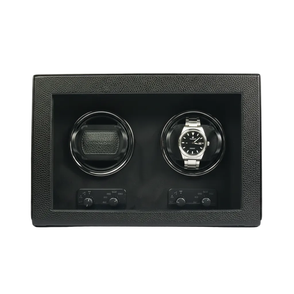 Cube Divan Watch Winder · 2 Watches · Onyx Black