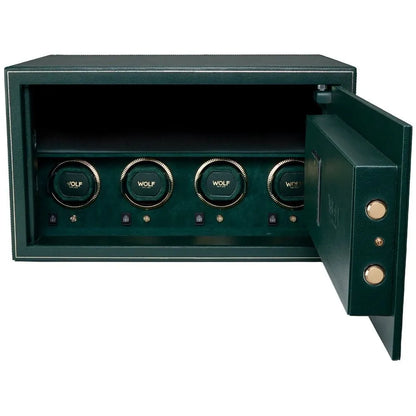 Watch Winder Safe - Wolf1834 The Den 4 Green