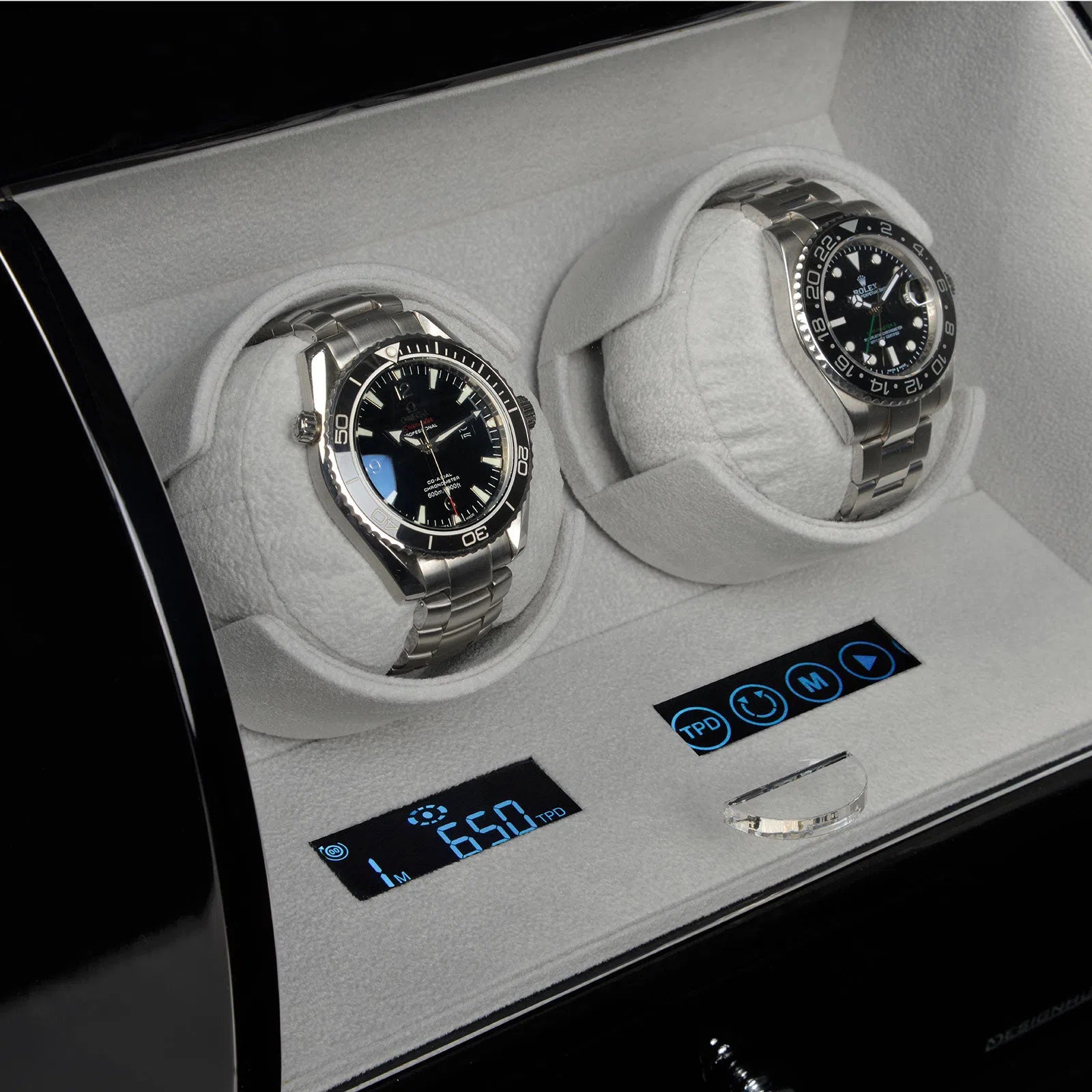 Watch winder basel 2 lcd black grey 4